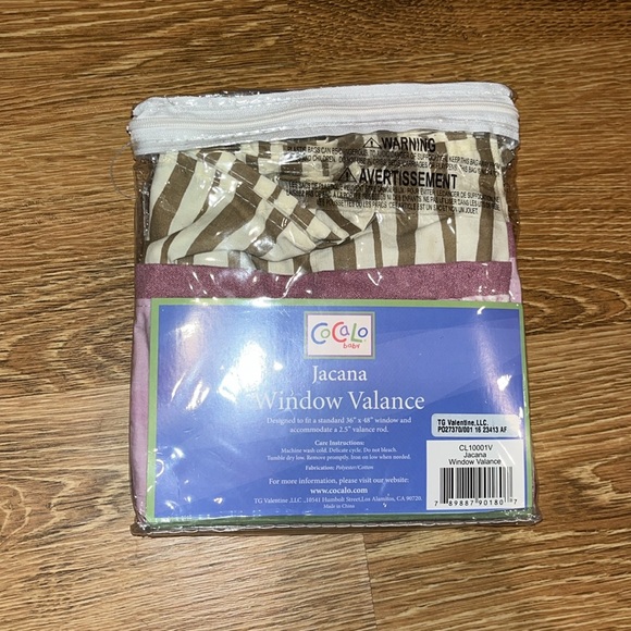 CoCaLo Baby Jacana Window Valance - Picture 6 of 6
